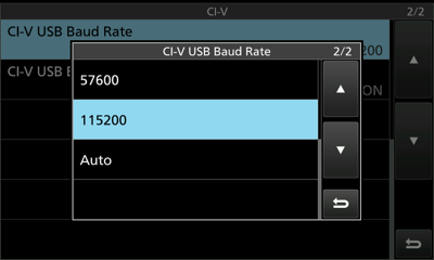 CI-V Baud